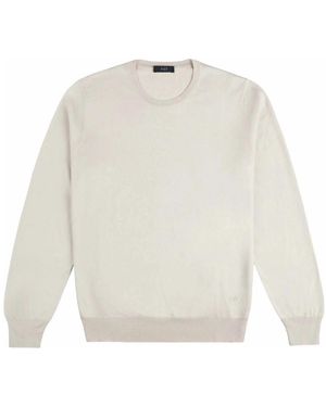 Fay Crew-Neck Jersey F.18 - White