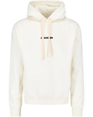 Jil Sander Logo Sweatshirt - White