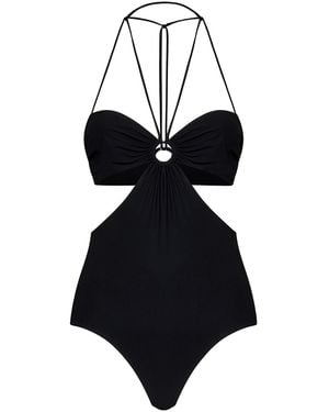 Nensi Dojaka One-Piece Matt Stretch Jersey Swimsuit - Black