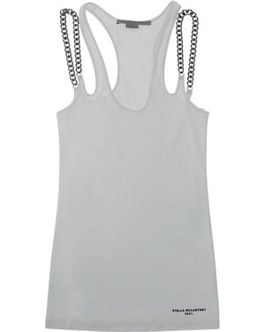 Stella McCartney Sleeveless Knit Top - Grey