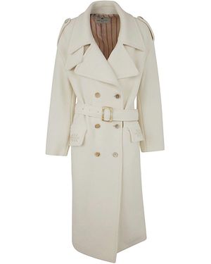 Etro Oversize Trench Coat - White