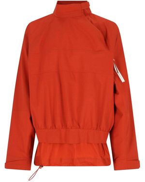 Lacoste Technical Taffet Jacket - Red