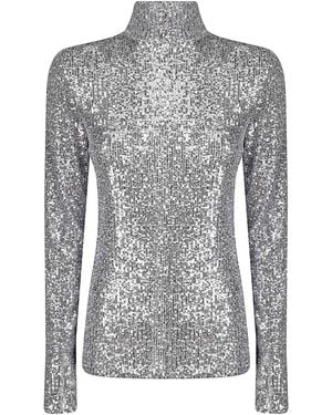 Rabanne High Neck Pullover - Gray