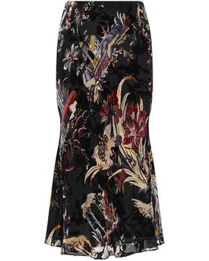 Etro Jupe Midi - Noir
