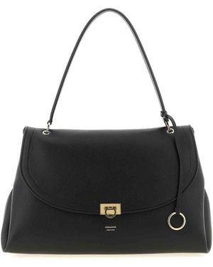 Ferragamo Shoulder Bag - Black
