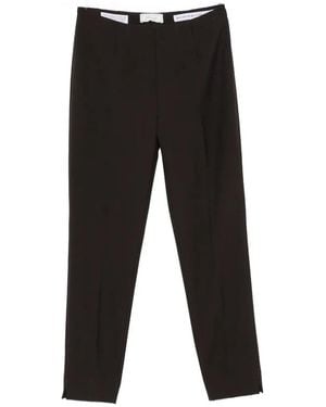 Peserico Side Zip Pants - Black
