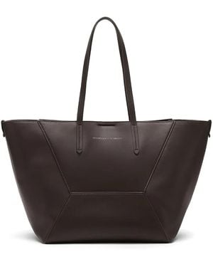 Brunello Cucinelli Monili Shopper Bag - Black