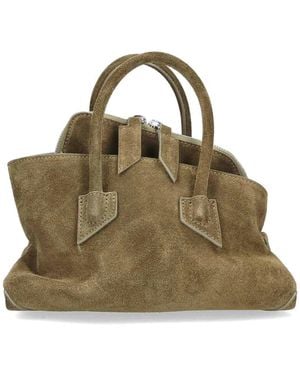 The Attico Mini Bag The Walk - Metallic