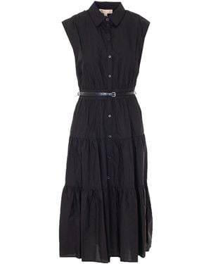 MICHAEL Michael Kors Midi Dress - Black