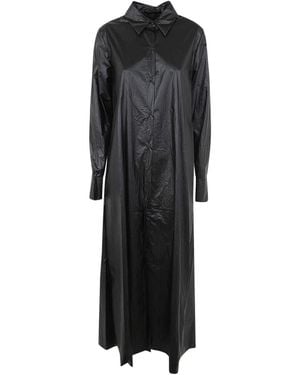 Maria Calderara Wrap Shirt - Black