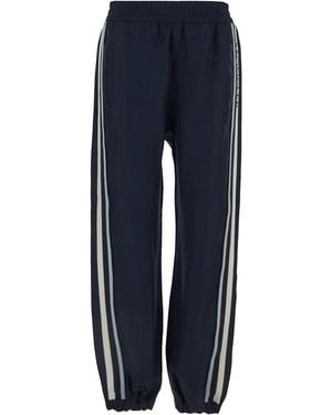 Moncler Pants With Side Pockets - Blue