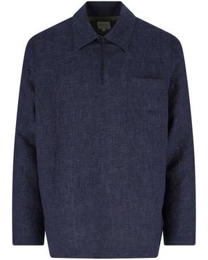 Paul Smith Linen Shirt - Blue
