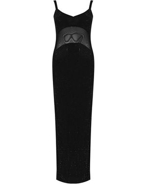 Twentyfourhaitch Long Anse Dress - Black