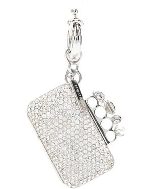 McQueen Clutch Knuckle Charm - White