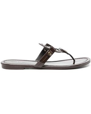 Tory Burch Miller Coconut Sandals - Brown