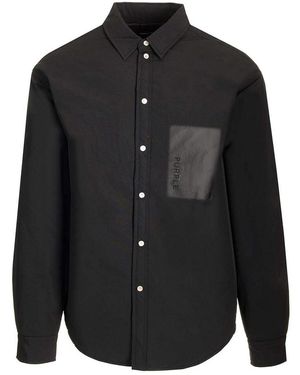 Purple Brand Overshirt - Black
