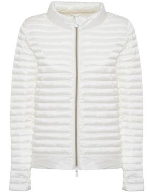 Save The Duck Abrigo Midi - Blanco