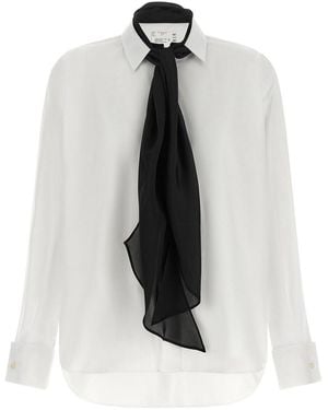 Sacai Scarf Shirt - White