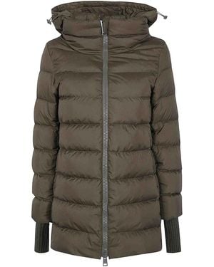 Herno Military A-Shape Chamonix Jacket - Green