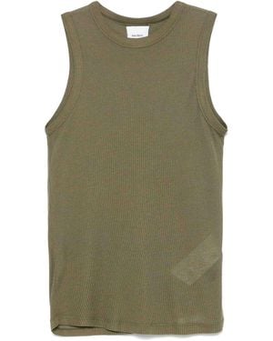 Halfboy Logo-Patch Tank Top - Green
