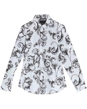Versace Jeans Couture Baroque Shirt - White