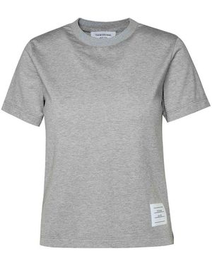 Thom Browne T-Shirt Relaxed - Grey