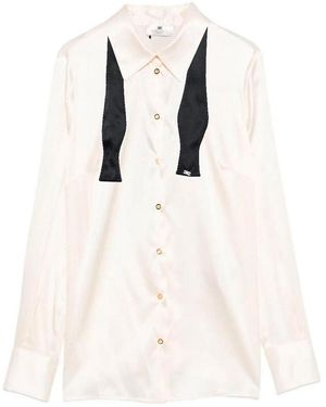 Elisabetta Franchi Shirt - Natural