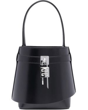 Givenchy Shark Lock Bucket Bag - Black