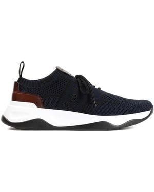 Berluti Knit Trainers - Blue