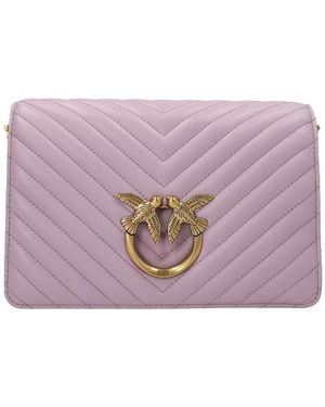 Pinko Love Click Classic Bag - Purple