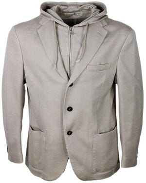 Eleventy Jackets 57Se 34Co 9Pa - Gray
