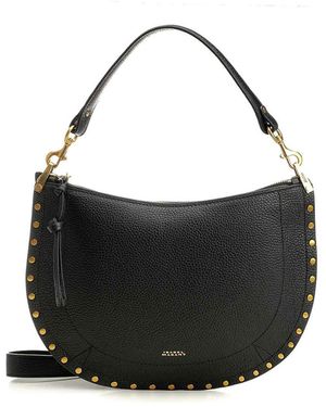 Isabel Marant Borsa A Tracolla A Forma Di Mezzaluna - Nero