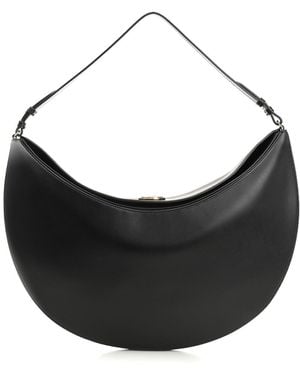 Jacquemus Large "Ovalo" Hobo Bag - Black