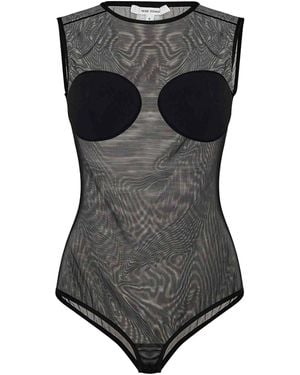 Nensi Dojaka Sleeveless Bodysuit - Black