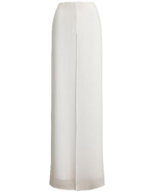 Ralph Lauren Paski-Full Length-Flat Front-Triple Ggt-R - White