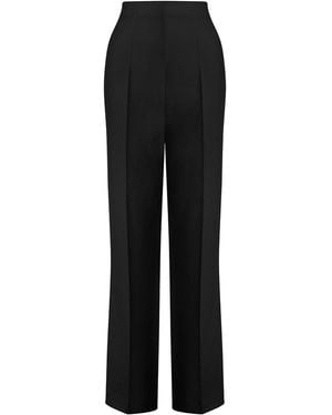 Alberta Ferretti Cady Stretch Classic Pants - Black