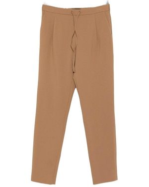 Fabiana Filippi Slim Drawstring Pants - Natural