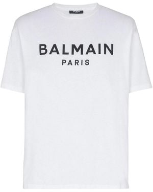 Balmain Loose Ss T-Shirt - White