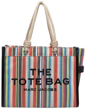 Marc Jacobs The Stripe Mesh Large Tote Bag - Multicolour