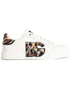 Dolce & Gabbana Portofino Sports Shoes - White