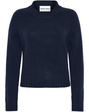 EMERSON RENALDI Crew Neck Jumper - Blue