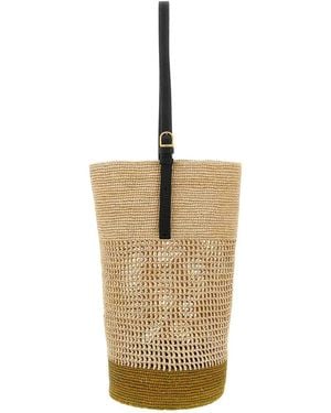 KHAITE Billie Large Bucket Bag - White