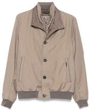 Moorer Bernie Jacket - Natural