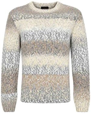 Dondup Crew Neck Sweater - Gray