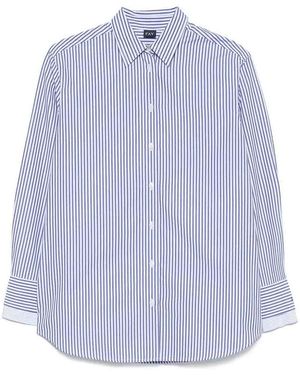Fay Stripe Shirt - Purple