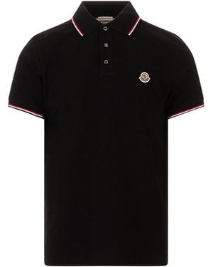 Moncler Ss Polo - Black