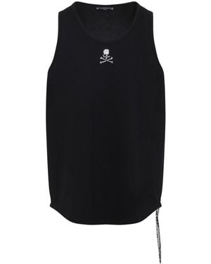 MASTERMIND WORLD Swarovsky Tank Top - Black