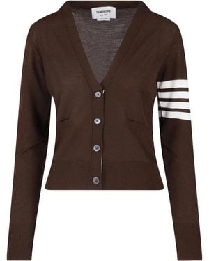 Thom Browne Cardigan - Brown