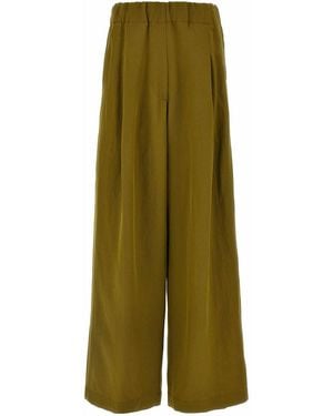 Dries Van Noten Pila Straight-Leg Trousers - Green