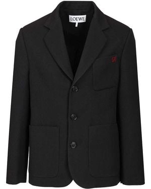 Loewe Wool Jacket - Black